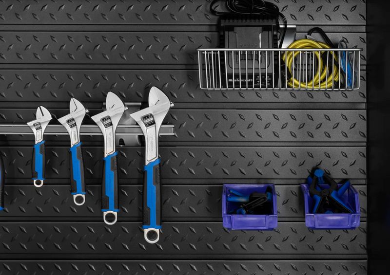 Pro Series Diamond Plate Slatwall Backsplash outdoor funiture New Age   