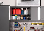 Pro Series Grey 12 L Shape Piece Cabinet Set outdoor funiture New Age   