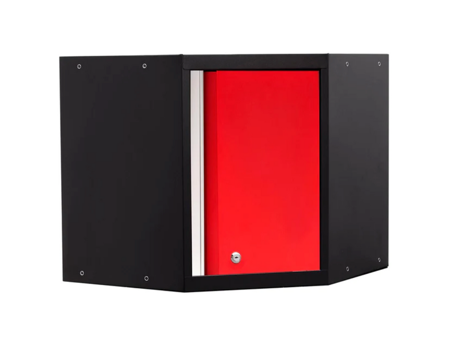 Pro Series Corner Wall Cabinet outdoor funiture New Age Pro Series Corner Wall Cabinet - Red  