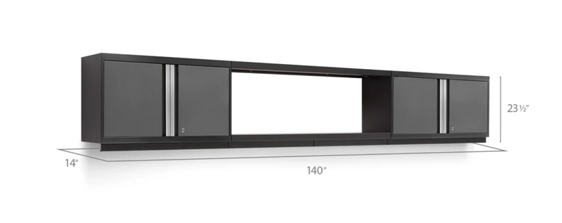 Pro Series 3 Piece Wall Cabinet Set outdoor funiture New Age   