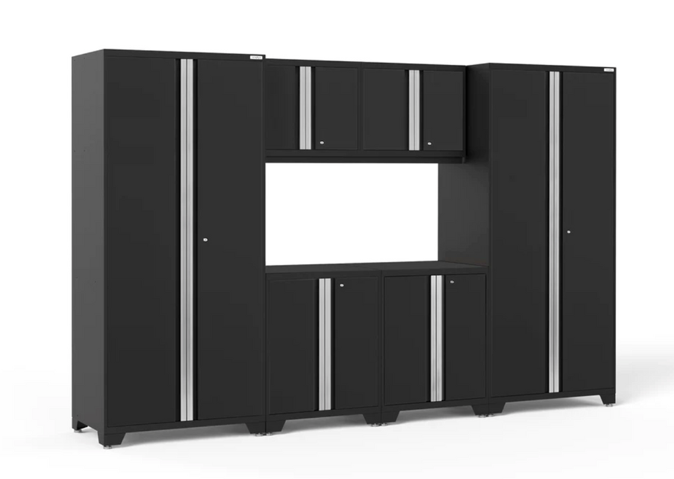 Pro Series 6 Piece Cabinet Set outdoor funiture New Age Pro Series 9 Piece Cabinet Set - Black  