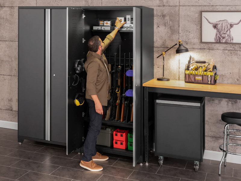 36 in. Secure Gun Cabinet with Accessories Cabinets & Storage New Age   