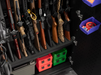Secure Gun Cabinet Accessory - 36 in. 12 Gun Stock Rest Cabinets & Storage New Age   
