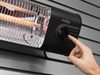 1500w Infrared Heater with Slatwall Bracket Infrared Thermometers New Age   