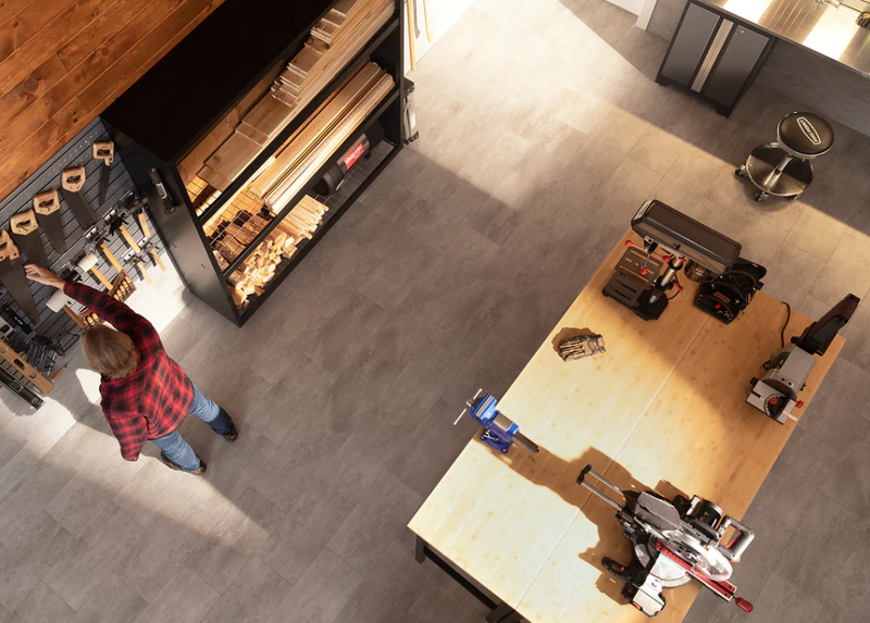 100Sq.ft   Stone Composite LVT Flooring 9.5mm Flooring & Carpet New Age   