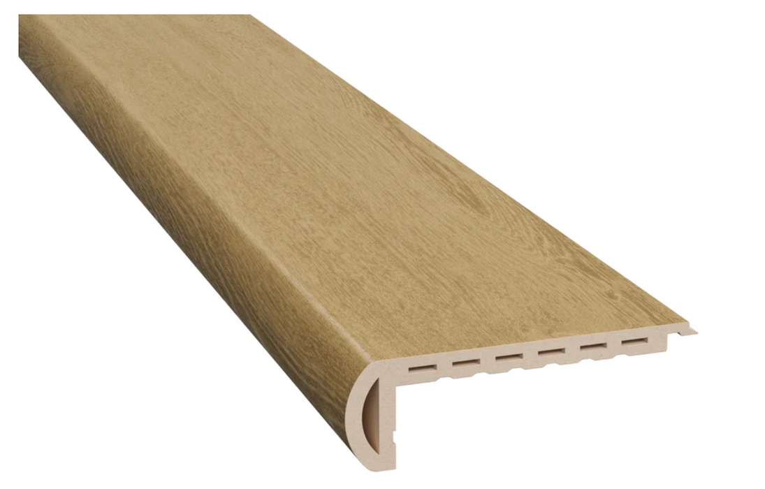 46 in. Stair nose Groove Profile 5mm (2 Pack) Flooring & Carpet New Age   
