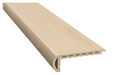 46 in. Stair nose Groove Profile 5mm (2 Pack) Flooring & Carpet New Age   