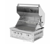 Outdoor Kitchen 5-piece Grove Stainless Steel with Drop-In Stainless Steel Platinum Grill outdoor funiture New Age   