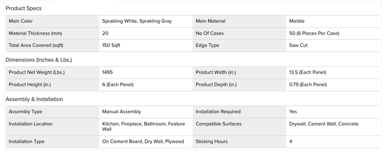 Natural Stacked Stone 72 sq. ft. Bundle Loose Stones New Age   