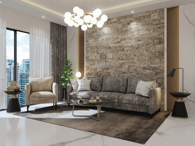 Natural Stacked Stone 72 sq. ft. Bundle Loose Stones New Age   