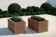 Monterey Rectangular Planter Boxes (Set of 2) outdoor funiture New Age   