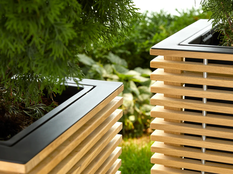 Monterey Square Planter Boxes (Set of 2) outdoor funiture New Age   