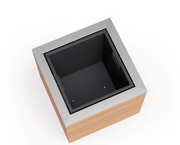 Rhodes Square Planter (Set of 2) outdoor funiture New Age   