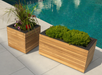 Rhodes Square Planter (Set of 2) outdoor funiture New Age   
