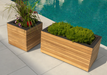 Rhodes Square Planter & Rectangular Planter (Set of 2) outdoor funiture New Age   