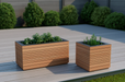 Rhodes Square Planter & Rectangular Planter (Set of 2) outdoor funiture New Age   