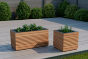 Rhodes Square Planter & Rectangular Planter (Set of 2) outdoor funiture New Age   