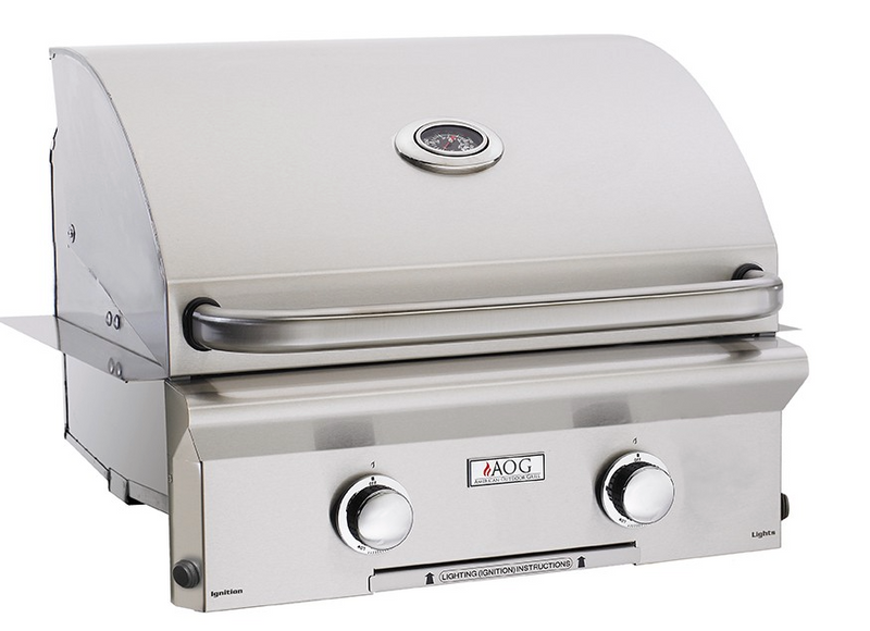 AOG 24" built-in w/piezo "rapid light" ignition-w/o backburn BBQ GRILL CG Products   