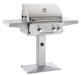 AOG24" patio post w/halogen interior lights BBQ GRILL CG Products   