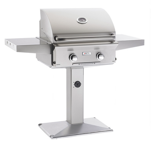 AOG24" patio post w/halogen interior lights BBQ GRILL CG Products   