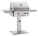AOG24" patio post w/"rapid light" ignition BBQ GRILL CG Products   