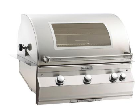 Fire Magic Aurora A660i 30-Inch 3-Burner Built-In Natural Gas Grill with Rear Burner and Magic View Window BBQ GRILL CG Products   