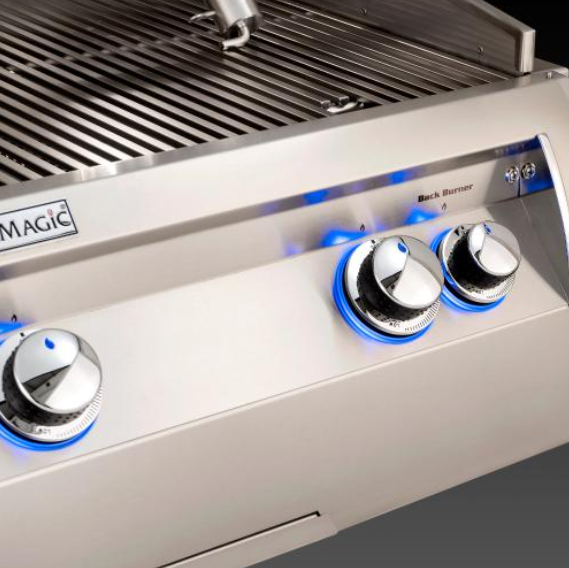 Fire Magic Aurora A790i 36-Inch 3-Burner Built-In Natural Gas Grill with Magic View Window BBQ GRILL CG Products   