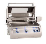 Fire Magic Echelon Diamond E660i 30-Inch 3-Burner Built-In Natural Gas Grill with Analog Thermometer, Rear Burner, Infrared Burner and Magic View Window BBQ GRILL CG Products   