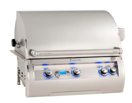 Fire Magic Echelon Diamond E660i 30-Inch 3-Burner Built-In Natural Gas Grill with Digital Thermometer, Rear Burner and Infrared Burner BBQ GRILL CG Products   