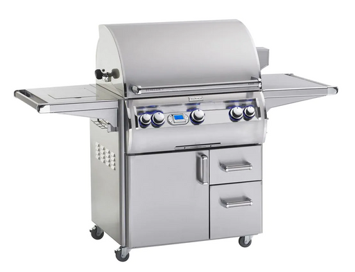 Fire Magic Echelon Diamond E660s 30-Inch Freestanding Gas Grill With Rotisserie, Single Side Burner & Digital Thermometer - Propane BBQ GRILL CG Products   