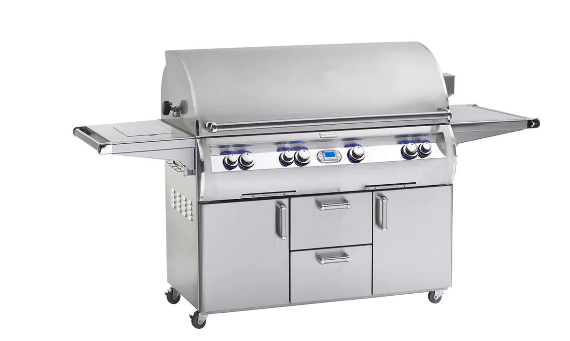 Fire Magic Echelon Diamond E1060s 48-Inch Freestanding Gas Grill With Rotisserie, Infrared Burner, Single Side Burner & Digital Thermometer - Propane BBQ GRILL CG Products   