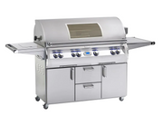 Fire Magic Echelon Diamond E1060s 48-Inch Freestanding Gas Grill With Rotisserie, Infrared Burner, Single Side Burner, Digital Thermometer & Magic View Window - Natural Gas BBQ GRILL CG Products   