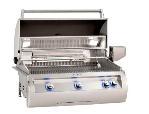 Fire Magic Echelon Diamond E790i 36-Inch 3-Burner Built-In Natural Gas Grill with Analog Thermometer and Rear Burner BBQ GRILL CG Products   