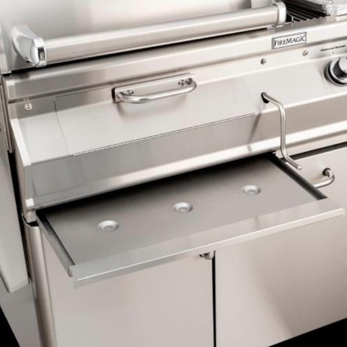 Fire Magic Aurora A830i 48-Inch Built-In Natural Gas & Charcoal Combo Grill with Rear Burner BBQ GRILL CG Products   