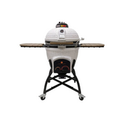 Icon XR402 Deluxe Kamado Grill, White BBQ GRILL CG Products   