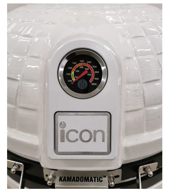 Icon XR402 Deluxe Kamado Grill, White BBQ GRILL CG Products   