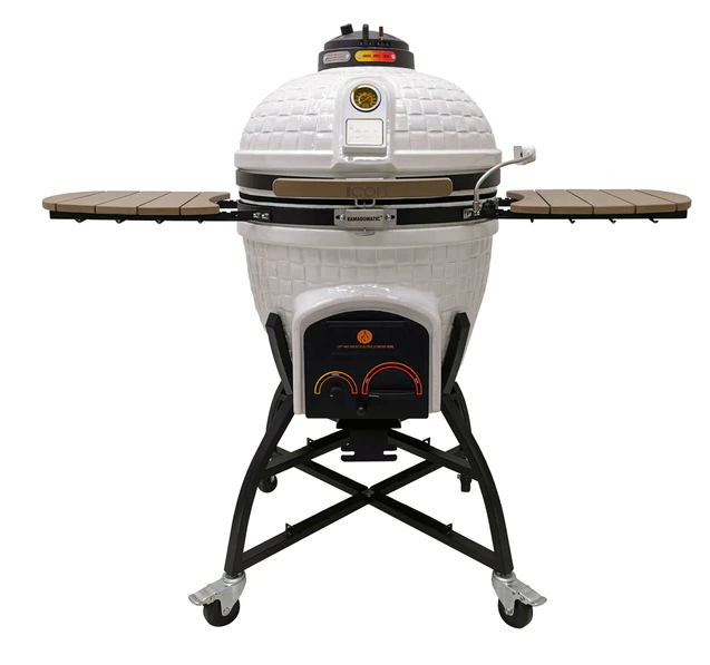 Icon XR402 Deluxe Kamado Grill, White BBQ GRILL CG Products   