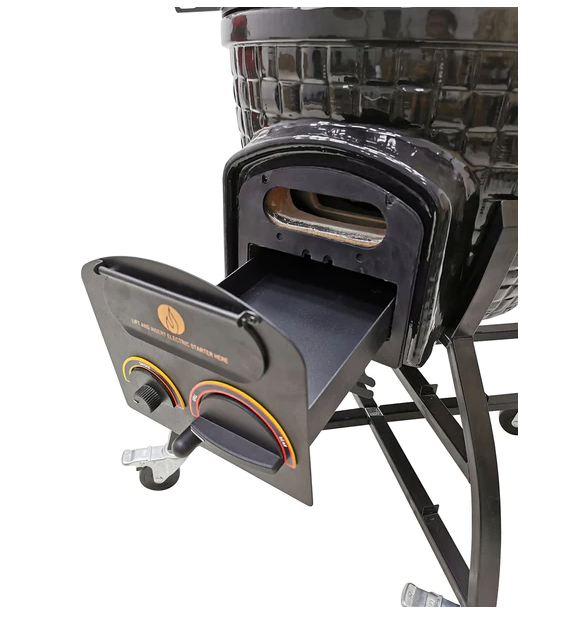 Icon XR402 Deluxe Kamado Grill, Black BBQ GRILL CG Products   