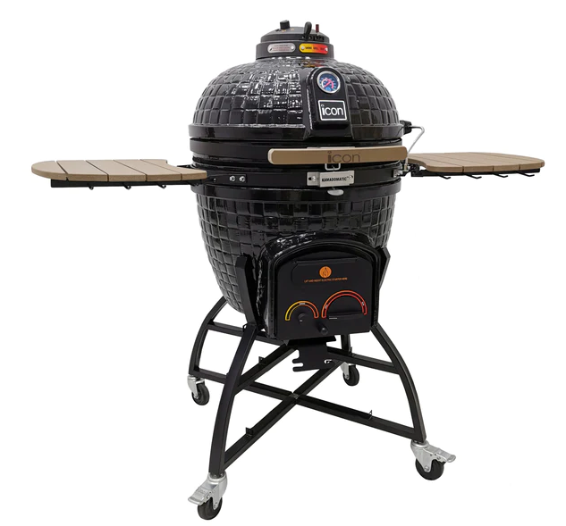 Icon XR402 Deluxe Kamado Grill, Black BBQ GRILL CG Products   