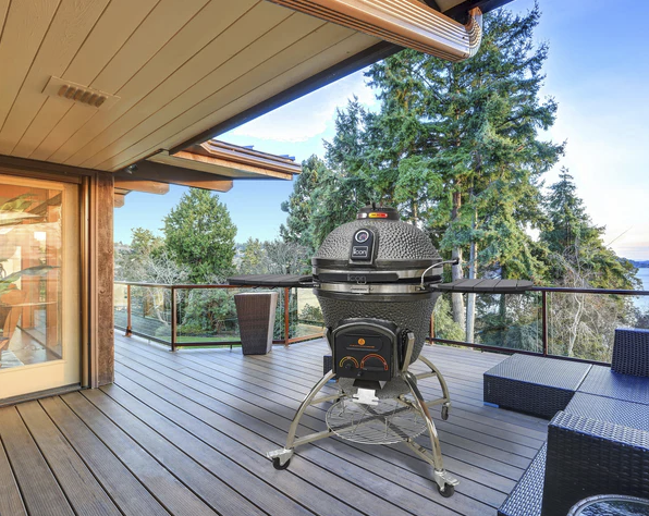 Icon XD702 Maxis Kamado Grill, Gunmetal BBQ GRILL CG Products   