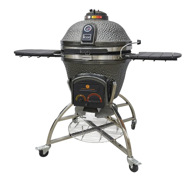 Icon XD702 Maxis Kamado Grill, Gunmetal BBQ GRILL CG Products   