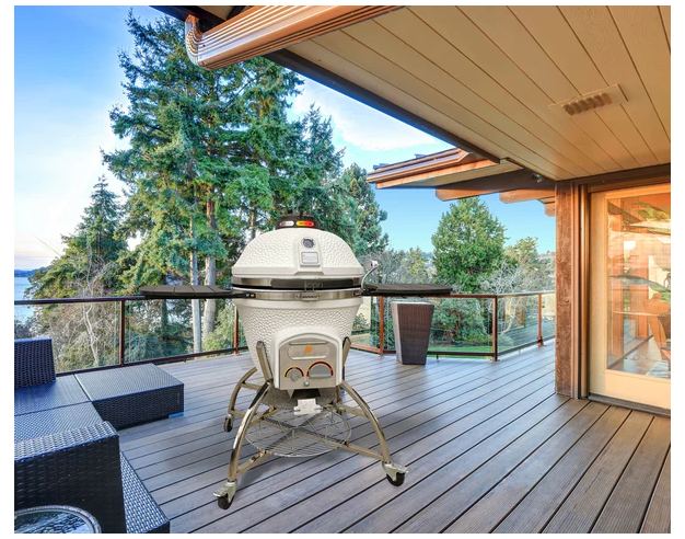 Icon XD702 Maxis Kamado Grill, White BBQ GRILL CG Products   