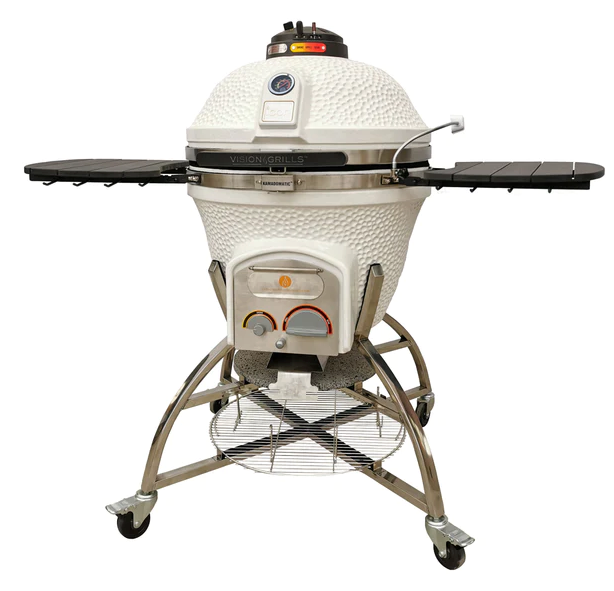 Icon XD702 Maxis Kamado Grill, White BBQ GRILL CG Products   