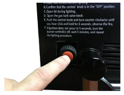 Icon Kamado Grill Charcoal to Propane Insert BBQ GRILL CG Products   