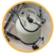 Icon Kamado Grill Charcoal to Propane Insert BBQ GRILL CG Products   