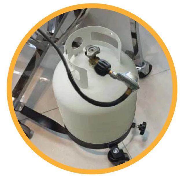 Icon Kamado Grill Charcoal to Propane Insert BBQ GRILL CG Products   