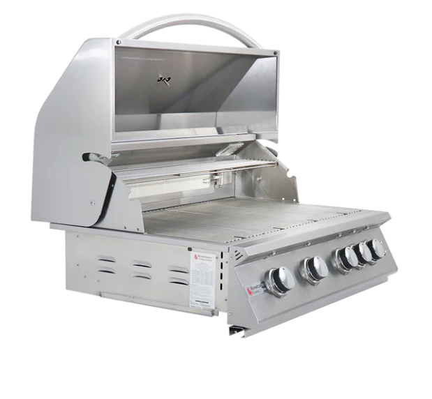 32" Premier Built-In Grill w/ LED Lights - RJC32AL BBQ GRILL CG Products   