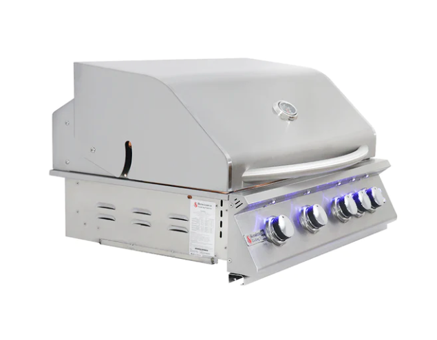32" Premier Built-In Grill w/ LED Lights - RJC32AL BBQ GRILL CG Products   