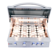 32" Premier Built-In Grill w/ LED Lights - RJC32AL BBQ GRILL CG Products   