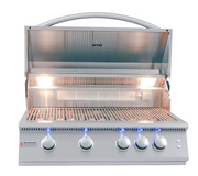 32" Premier Built-In Grill w/ LED Lights - RJC32AL BBQ GRILL CG Products   